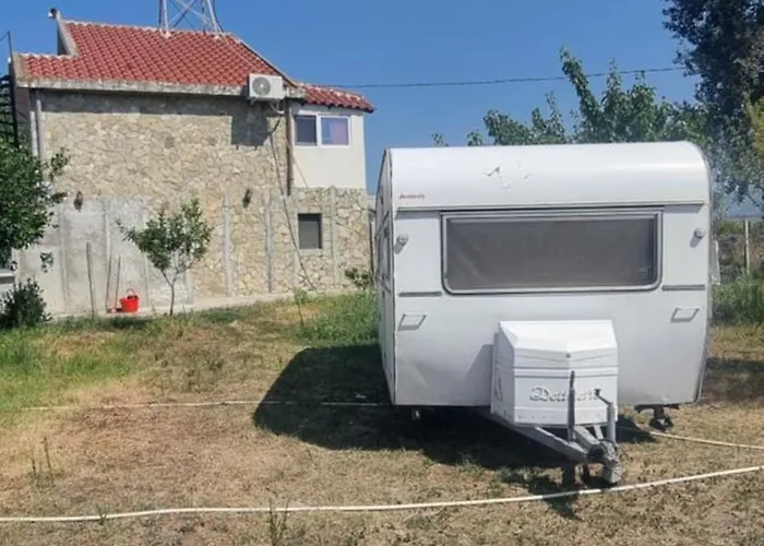 Camping Unique Night In A Cozy Caravan Lezhë